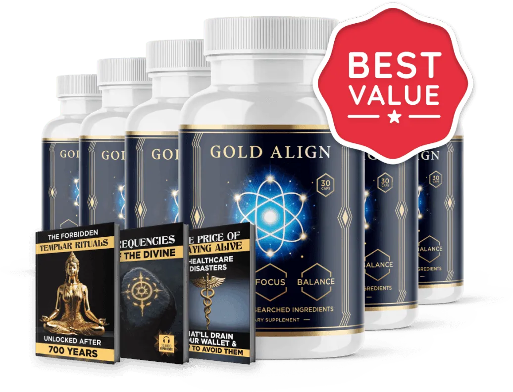 Gold Align 6 bottle
